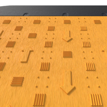 Melba Swintex Driveway Board C/W Skirt and Bars - 1200 x 1600mm