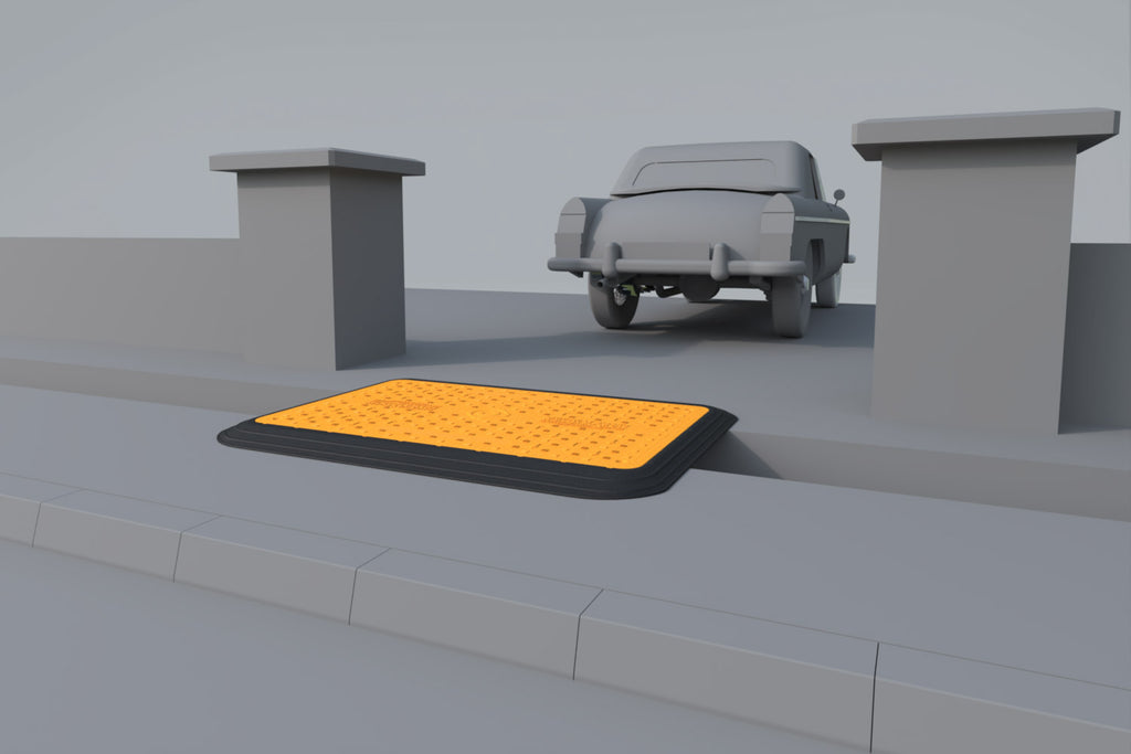 Melba Swintex Driveway Board C/W Skirt and Bars - 1200 x 1600mm