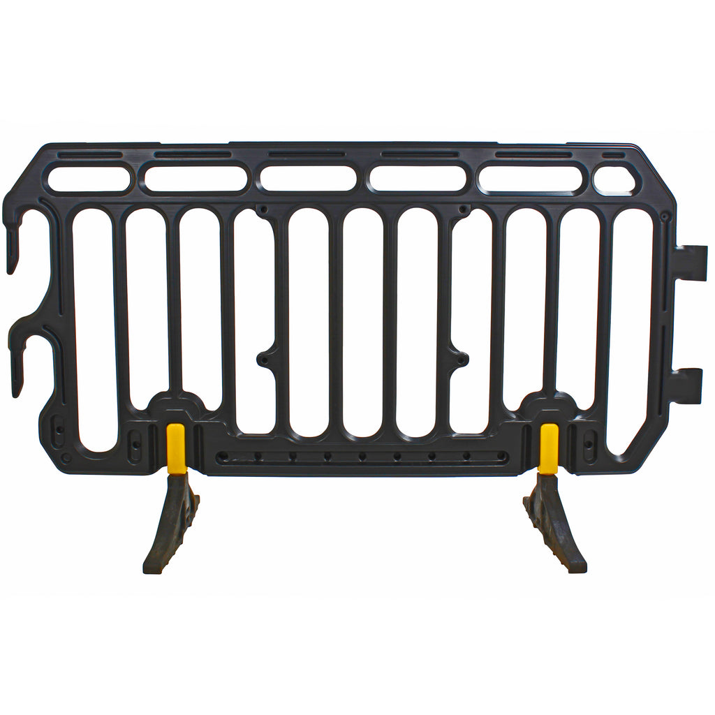 Boss Barrier - Plastic Crowd Control Barrier - Black