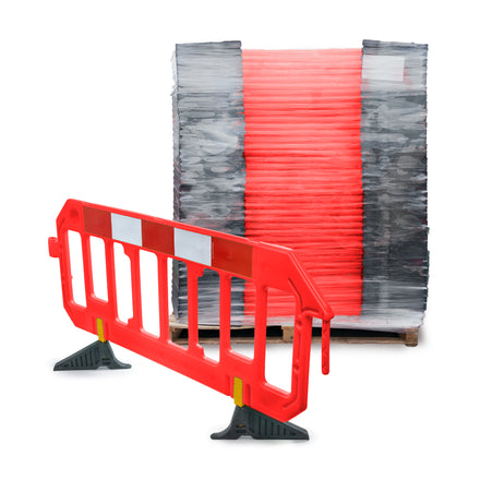 Melba Gate Barrier - Pedestrian Barrier - Chapter 8 Barrier - Orange