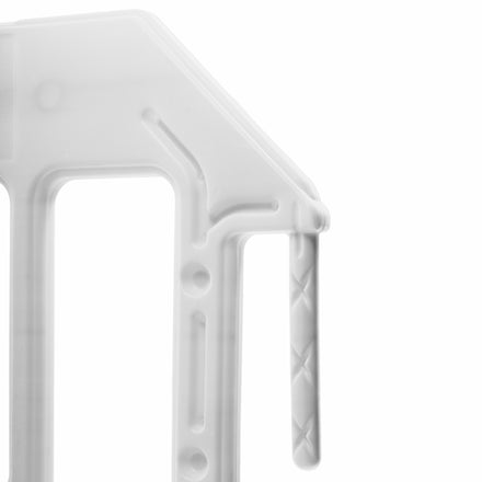 Melba Gate Barrier - Pedestrian Barrier - Chapter 8 Barrier - White