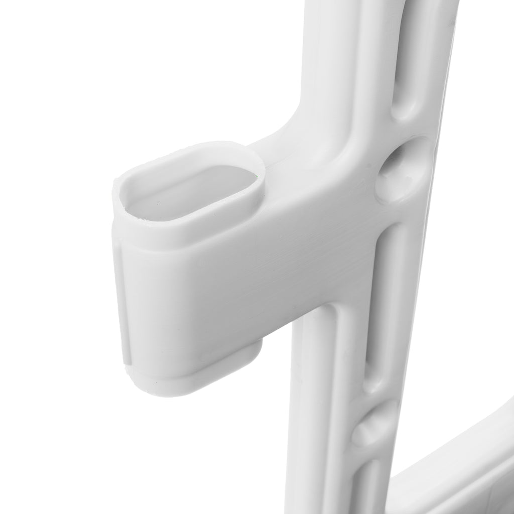 Melba Gate Barrier - Pedestrian Barrier - Chapter 8 Barrier - White