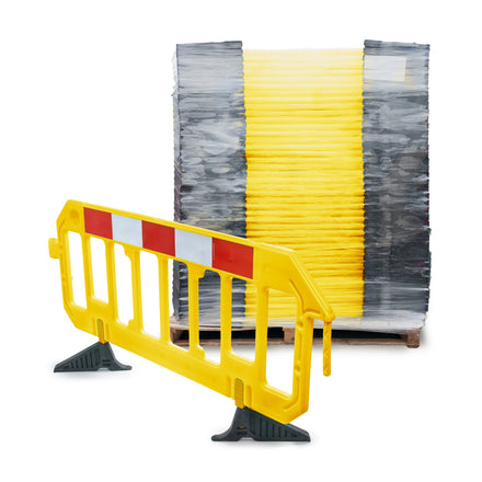 Melba Gate Barrier - Pedestrian Barrier - Chapter 8 Barrier - Yellow