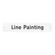 Line Painting Supplementary Plate - Q-Sign - Clearance