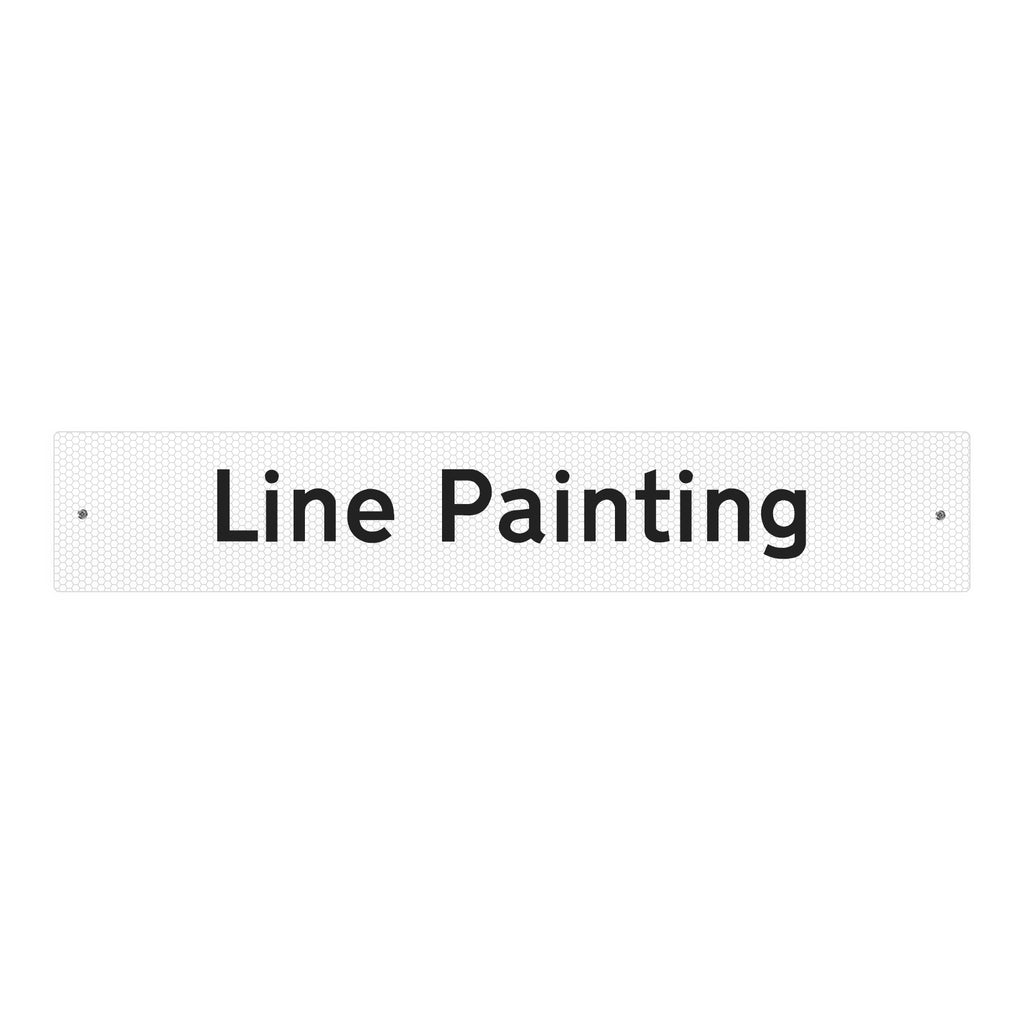 Line Painting Supplementary Plate - Q-Sign - Clearance