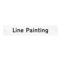 Line Painting Supplementary Plate - Q-Sign - Clearance