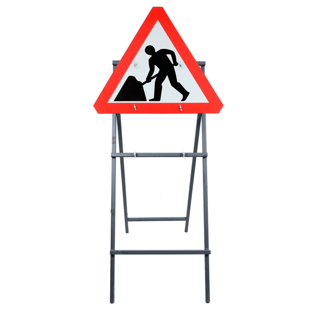 Men at Work Quick Fit Sign Face Dia. 7001 | 750mm