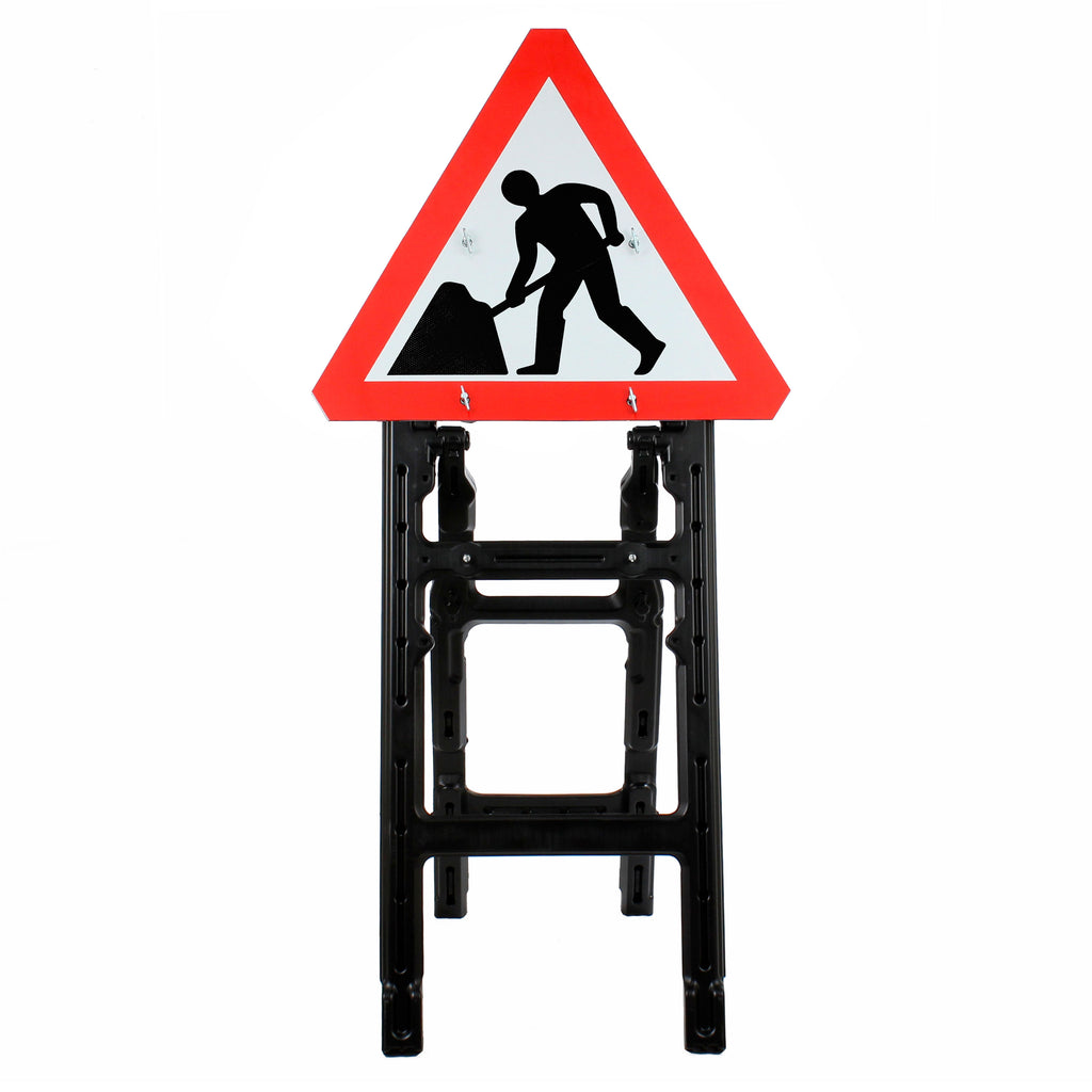 Men at Work Quick Fit Sign Face Dia. 7001 | 750mm