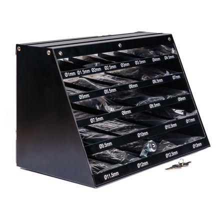 Milwaukee 345 Piece HSS Rollforged Metal Drill Bits Inc Cabinet - 4932352674