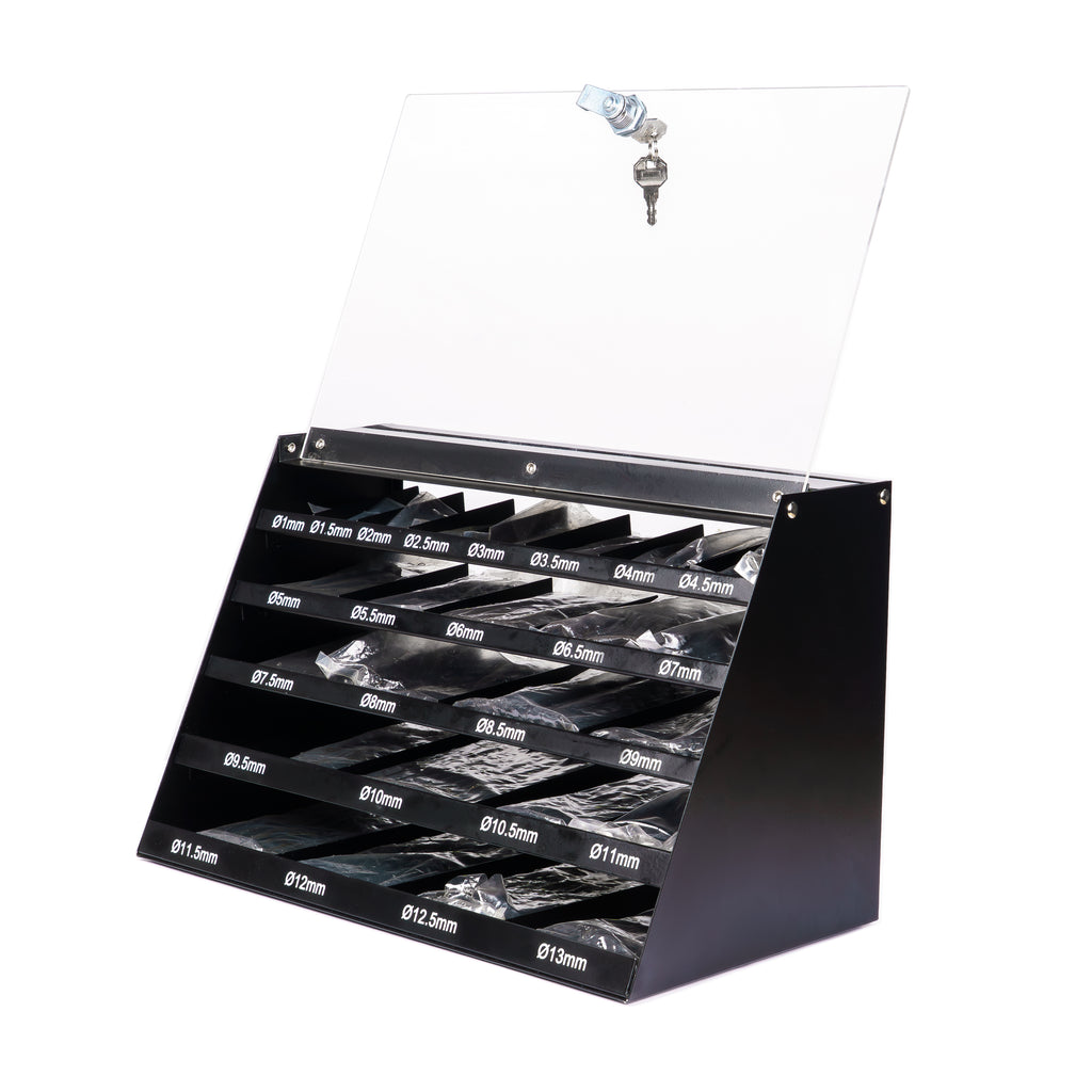 Milwaukee 345 Piece HSS Rollforged Metal Drill Bits Inc Cabinet - 4932352674