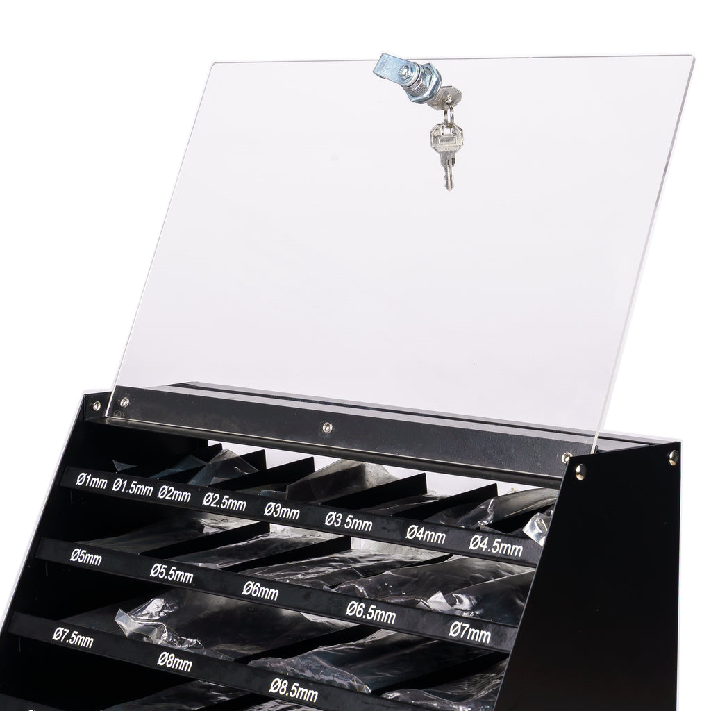 Milwaukee 345 Piece HSS Rollforged Metal Drill Bits Inc Cabinet - 4932352674