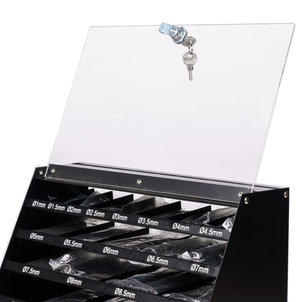 Milwaukee 345 Piece HSS Rollforged Metal Drill Bits Inc Cabinet - 4932352674