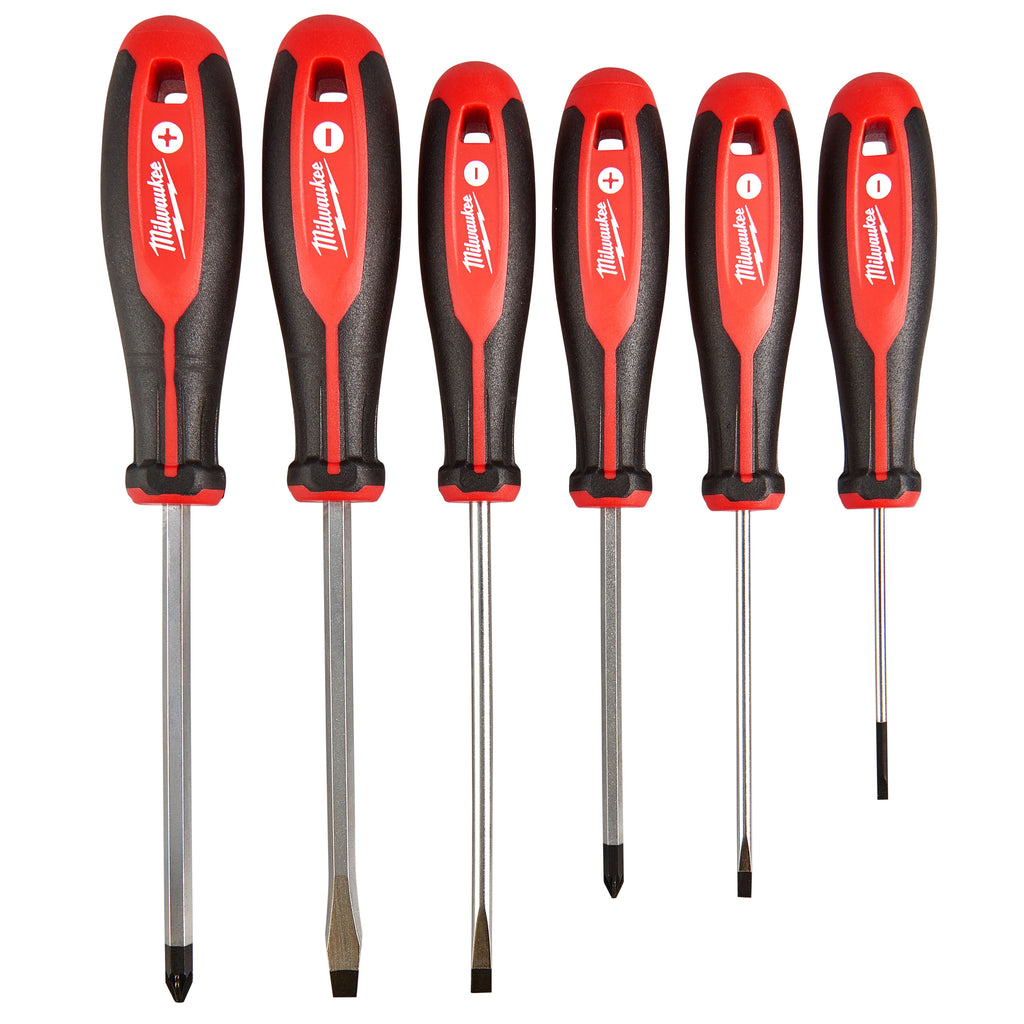 Milwaukee 6 Piece Tri-Lobe PZ / SL Screwdriver Set