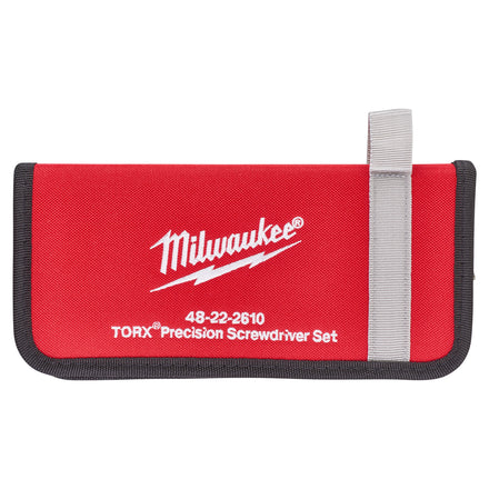 Milwaukee 6 Piece TX Precision Screwdriver Set Inc Zip Case - 4932471870