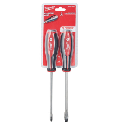 Milwaukee 2 Piece Tri-Lobe Demolition PH /SL Screwdriver Set - 4932471872