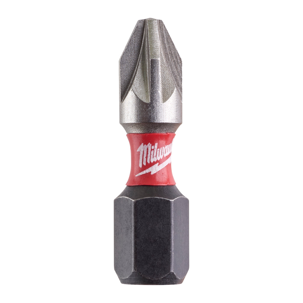 Milwaukee Shockwave PZ2 25mm Impact Driver Bits 25-Pack