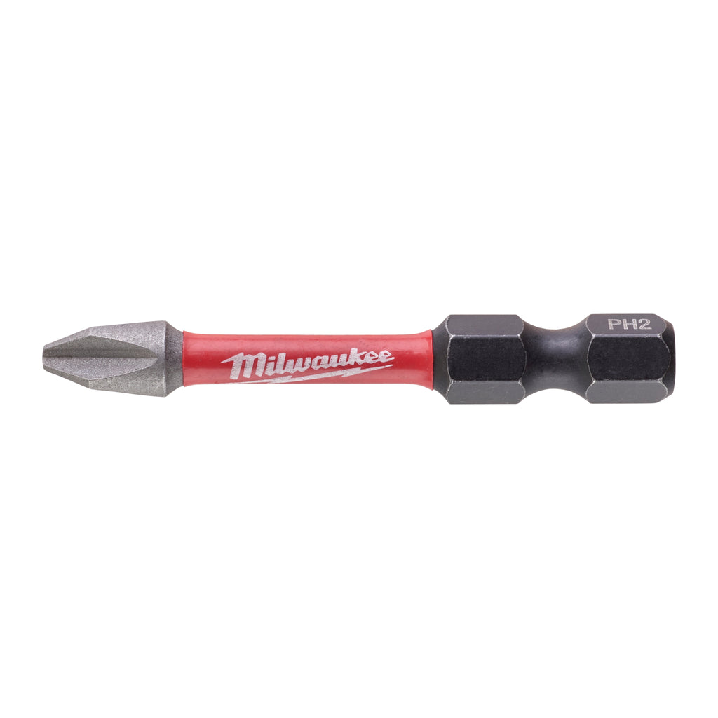 Milwaukee Shockwave PH2 50mm Impact Driver Bits 10-Pack