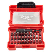 Milwaukee Shockwave 31 Piece PZ PH TX HEX Impact Bit Set Inc. Case