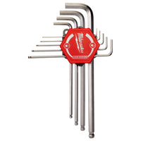 Milwaukee 9 Piece Metric L-Form Hex-Key Set Inc. Storage Clip
