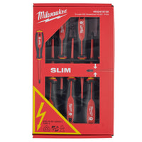 Milwaukee 7 Piece Tri-Lobe VDE PZ / SL Screwdriver Set