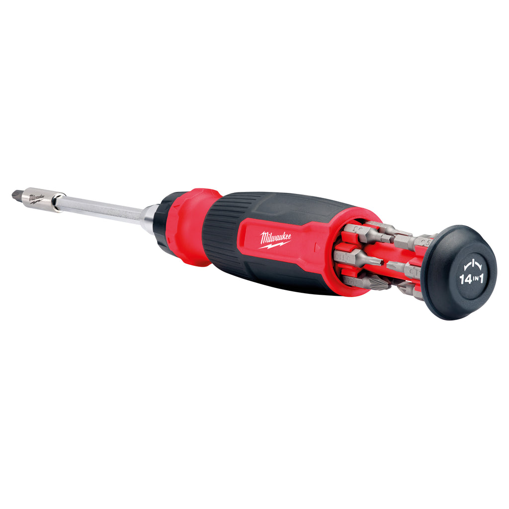 Milwaukee 14-in-1 Multi-Bit Ratchet Screwdriver