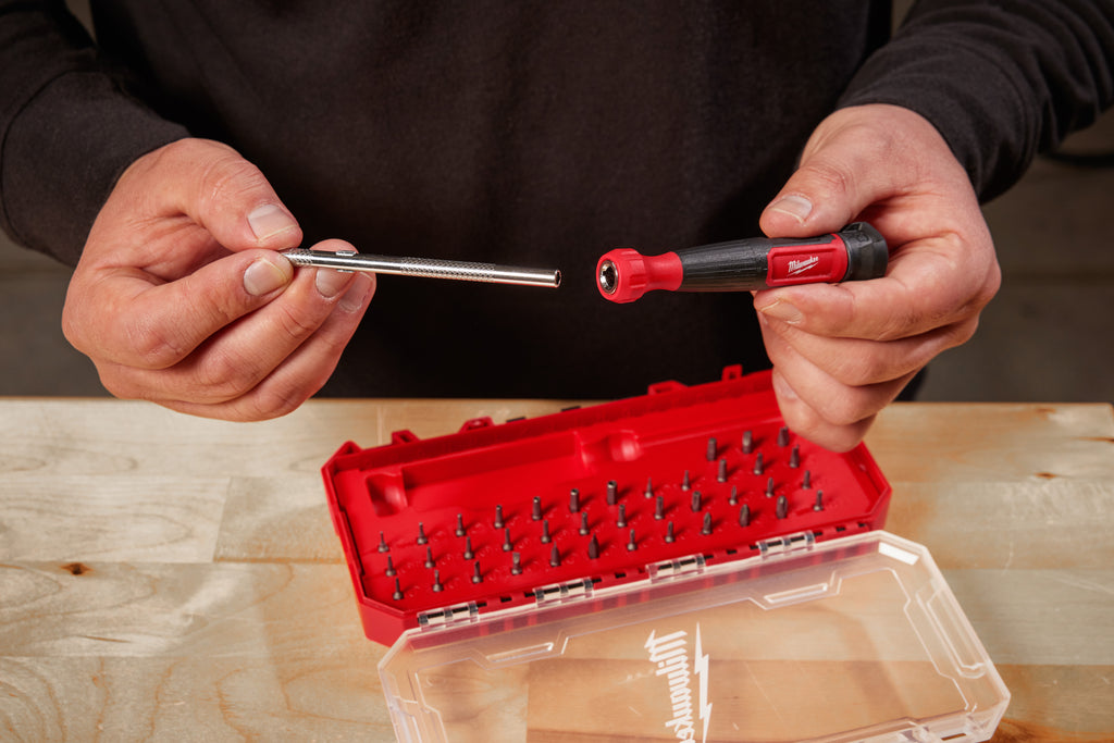 Milwaukee 39-in-1 Precision Multi Bit Screwdriver Inc. Packout Case