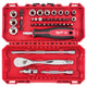 Milwaukee 38 Piece 1/4" Ratchet, Driver & Socket Set Inc. Packout Case - 4932498381