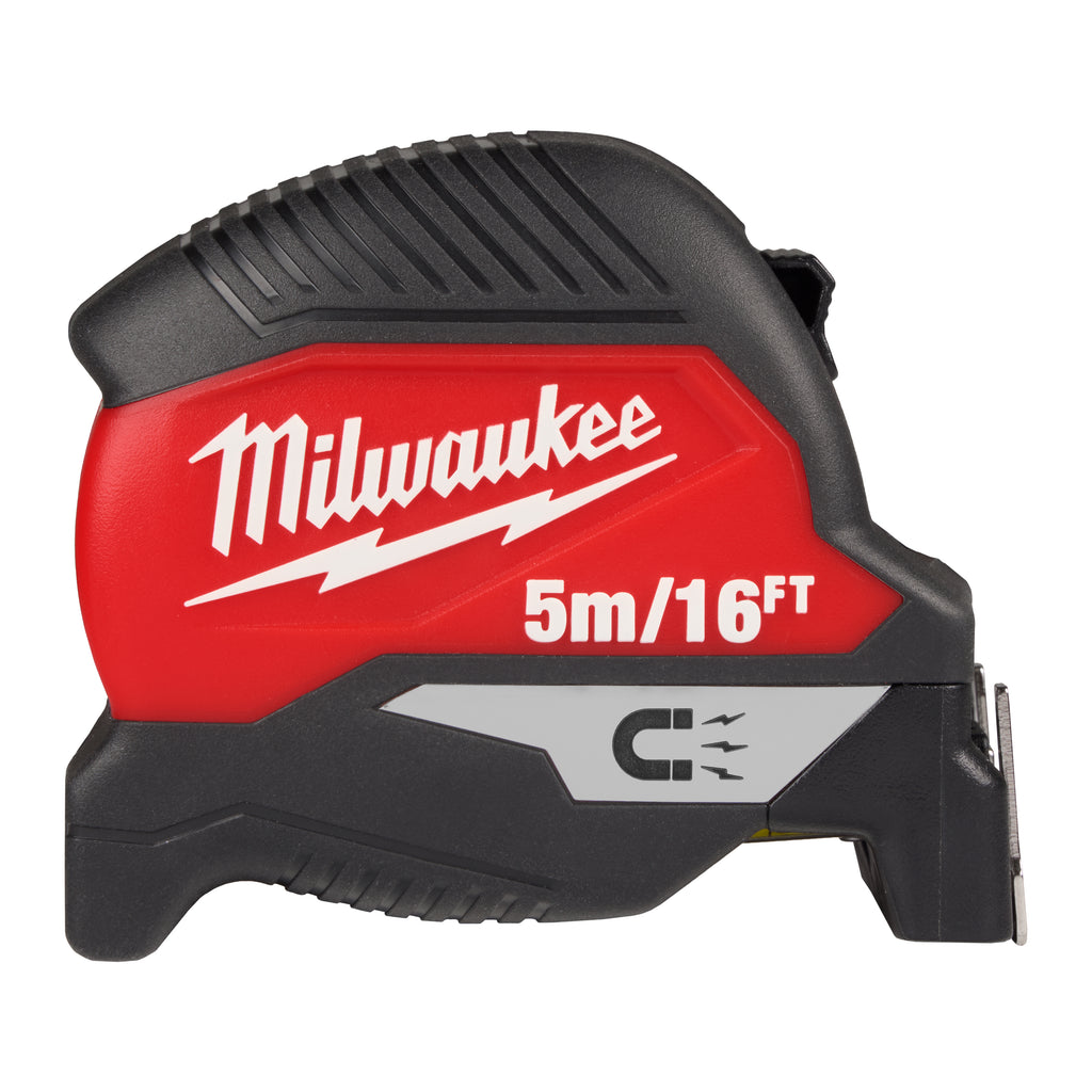 Milwaukee Premium Magnetic Tape Measure (Gen 4) - 5 Metre / 16ft Metric & Imperial - 4932498769