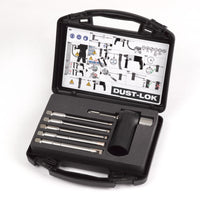 Milwaukee 6 Piece SDS+ Dust-Lok Dustless Drill Bit Set Inc Bits, Vacuum Adaptor & Case - 4932471162