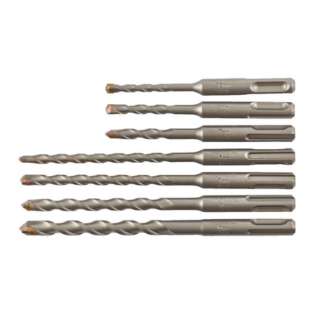 Milwaukee 7 Piece SDS+ Contractor Bit Set #2 - 4932471245