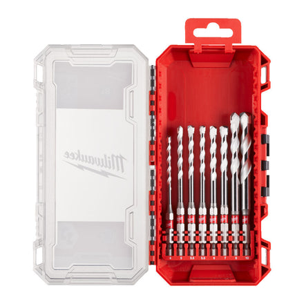 Milwaukee 8 Piece Multi Material Drill Bit Set #1 Inc. Case - 4932493872 (UK)