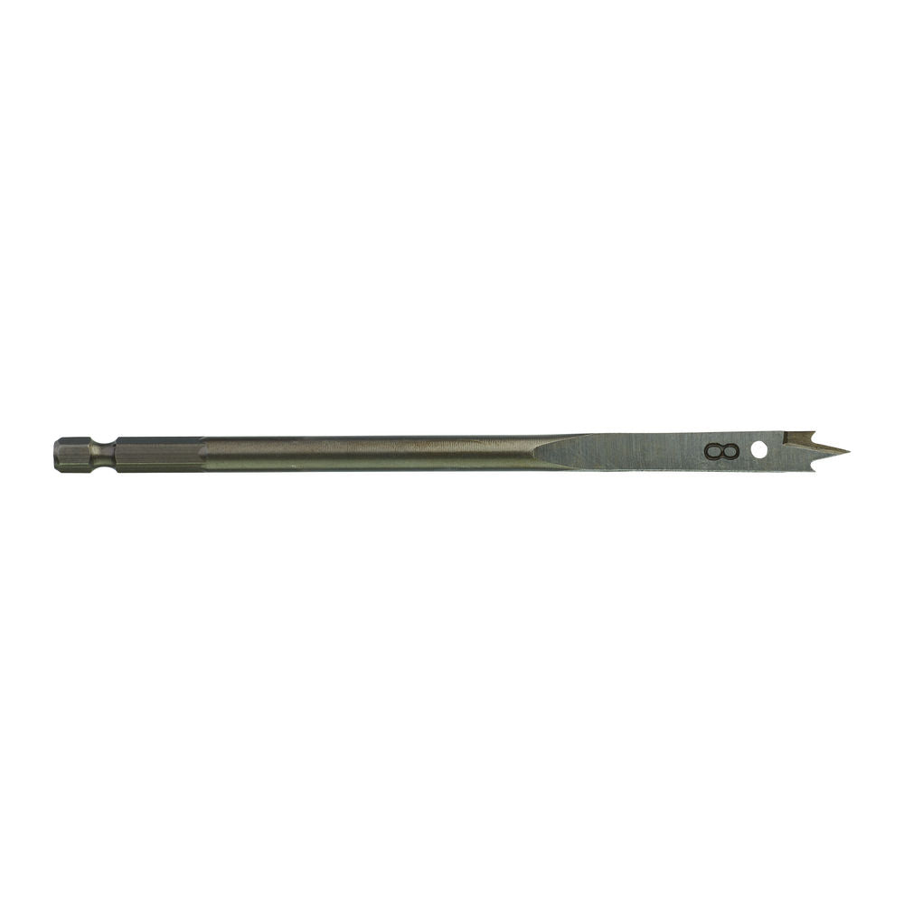 Milwaukee 8mm Flat Drill Bits for Wood