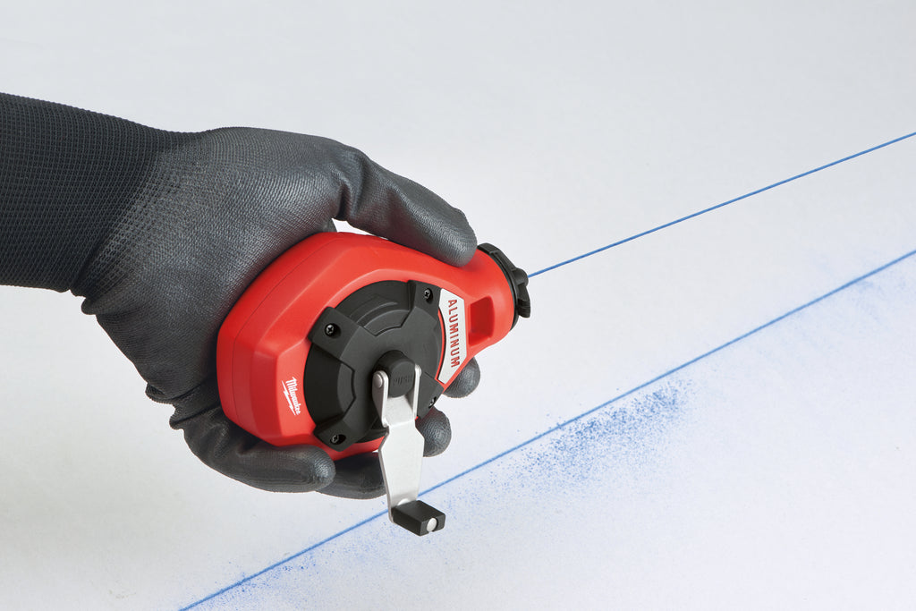 Milwaukee 30m Fine Line Chalk Reel With Blue Or Red Chalk