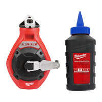 Milwaukee 30m Fine Line Chalk Reel With Blue Chalk - 4932493814