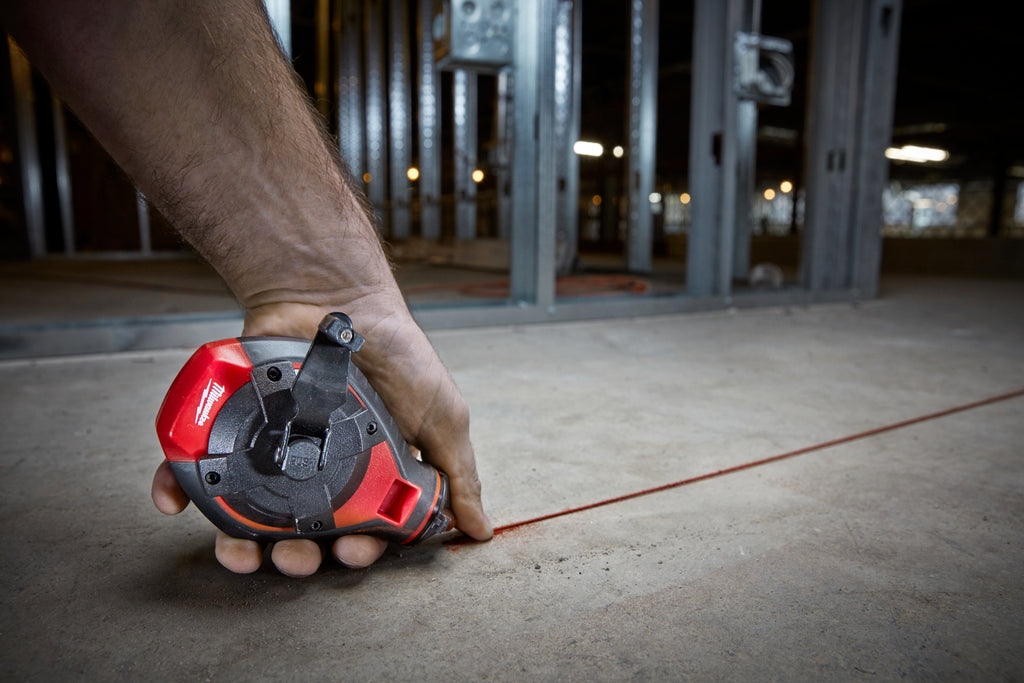 Milwaukee 30m Bold Line Chalk Reel With Red Chalk - 4932498391