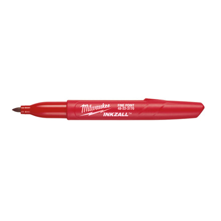 Milwaukee INKZALL Marker Pen Fine Tip Red - 48223170