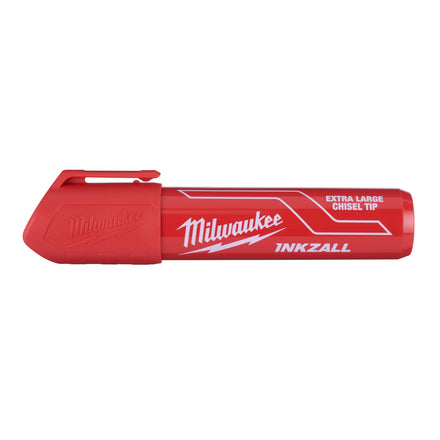 Milwaukee INKZALL Chisel Tip Marker Pen X-Large Red - 4932471560