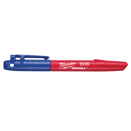 Milwaukee INKZALL Marker Pen Fine Tip Blue - 4932492126