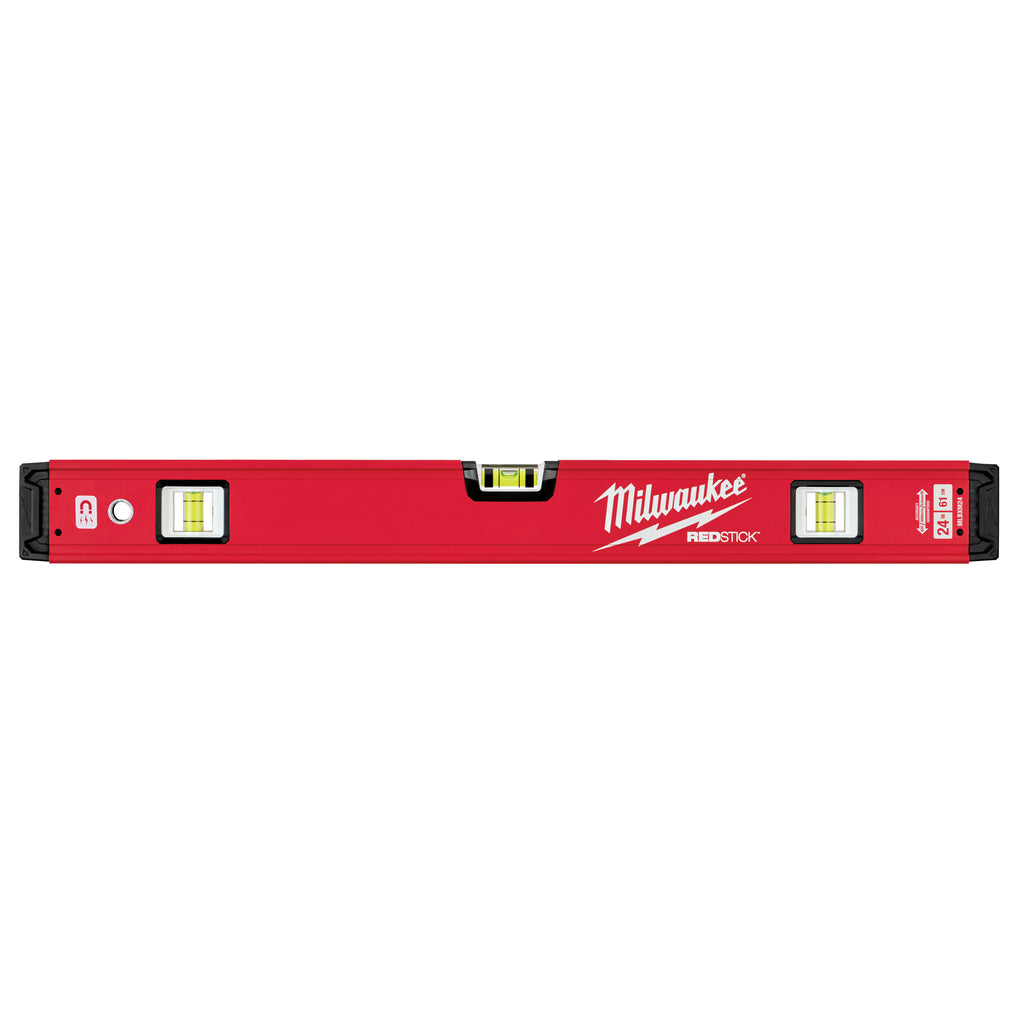 Milwaukee REDSTICK Magnetic Backbone Box Level 60cm - 4932459063