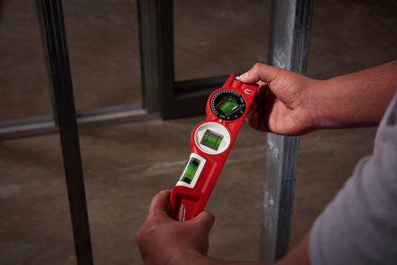 Milwaukee Block Torpedo Magnetic Level With Angle Gauge - 4932459096