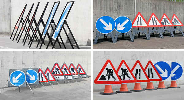 Temporary Road Signs | Next-Day Delivery | Start Safety UK