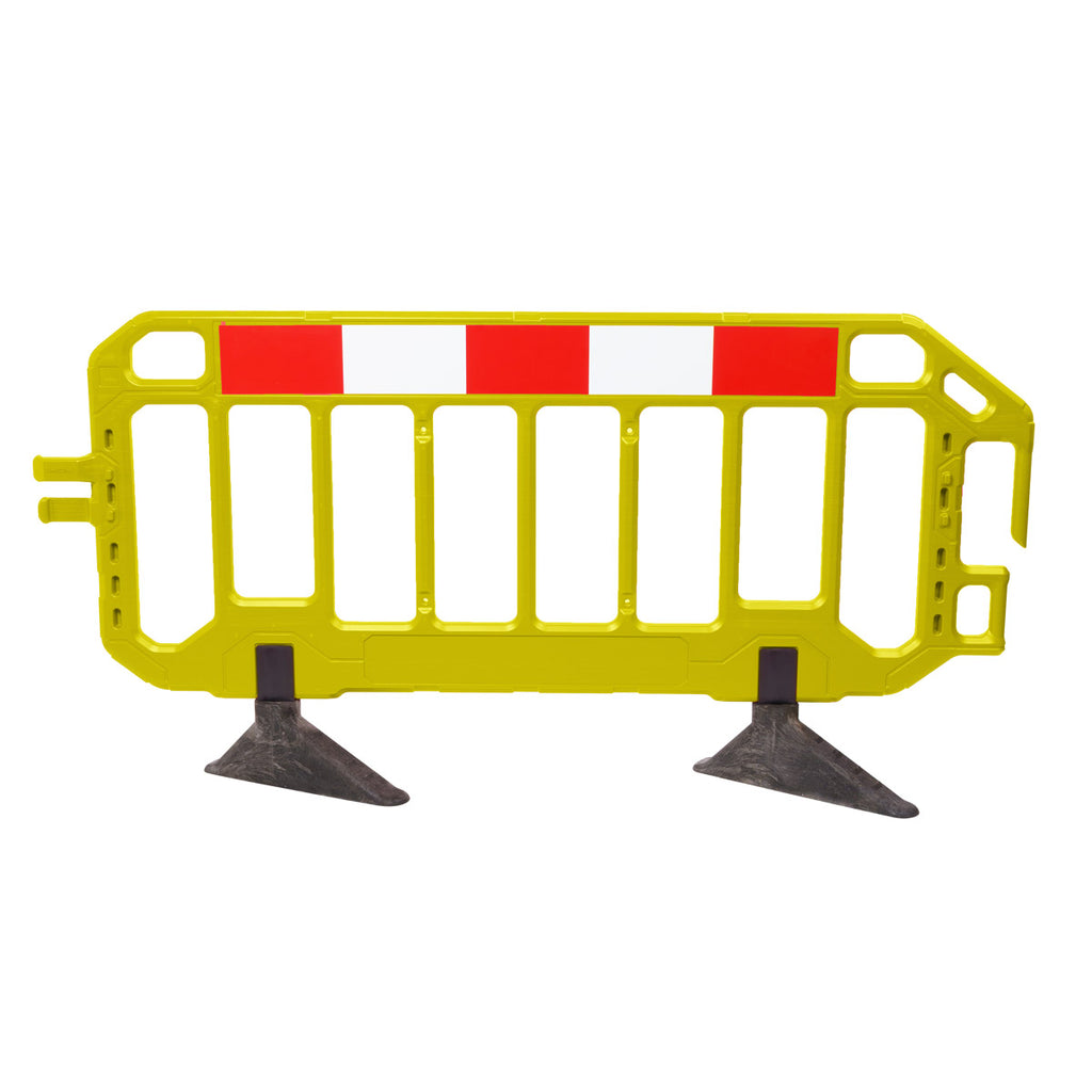 Oaklands Plastic Firmus Premium Barrier 2 Main Yellow
