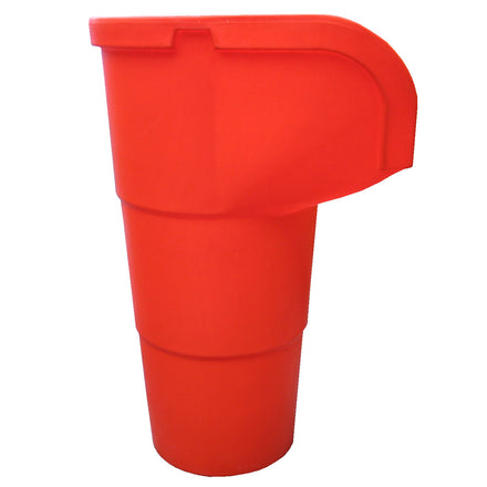 Oaklands Plastics 20 Inch Rubble Chute Red