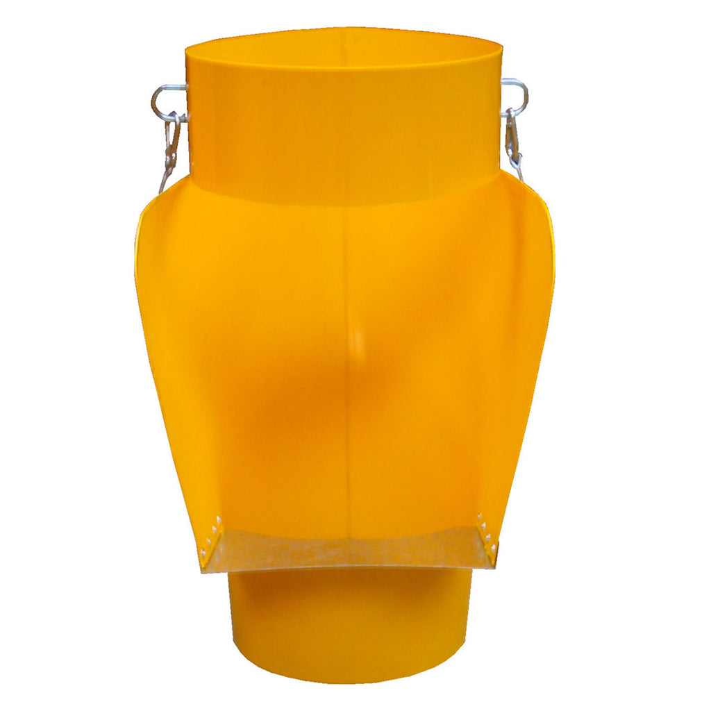 Oaklands Plastics 22 Inch Side Hopper Yellow 4 (Full Pallet)