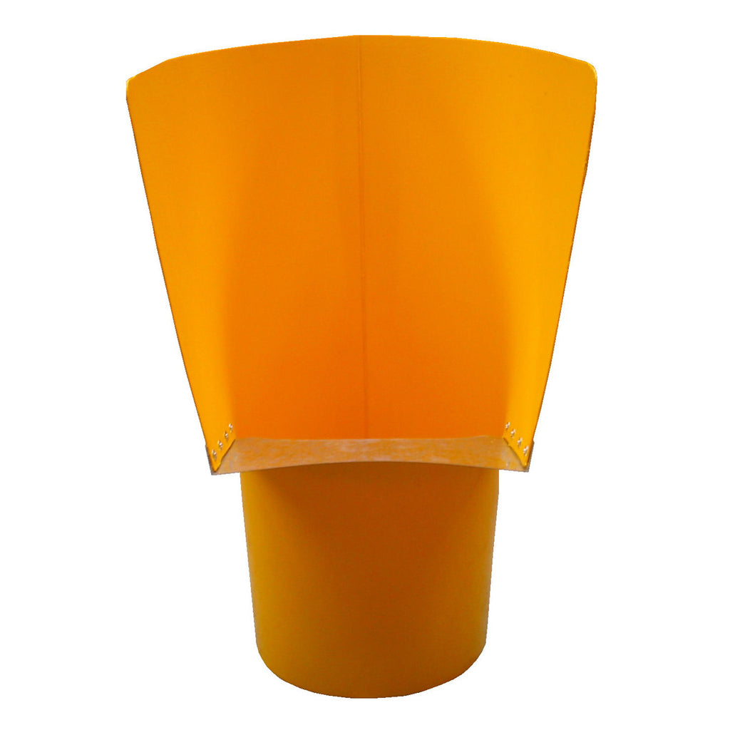 Oaklands Plastics 22 Inch Top Hopper Yellow 4 (Full Pallet)
