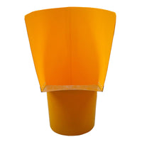 Oaklands Plastics 22 Inch Top Hopper Yellow 4 (Full Pallet)