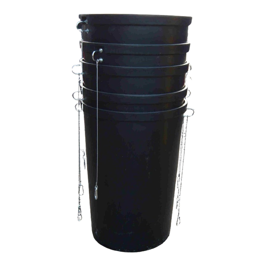 Oaklands Plastics 30 Inch Rubble Chute Black