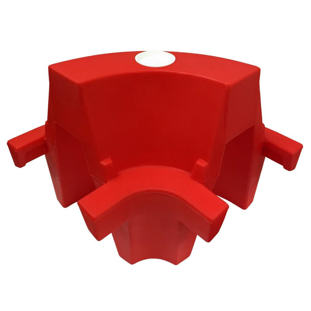 EVO 90 degree Angle Water Filled Barrier - Red