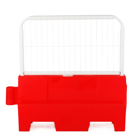 Evo Gator Water Filled Barrier- Option For Fence Top (Red / Fence Top Panel)