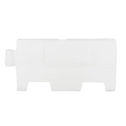 Evo Gator Water Filled Barrier- Option For Fence Top (White / No Top Panel)